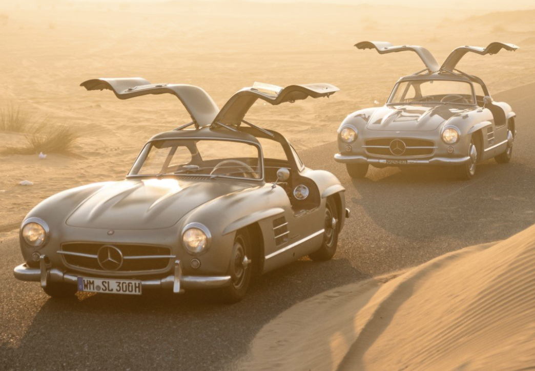 Boxenstopp im Seehaus: 300 SL-Rallye zu Gast